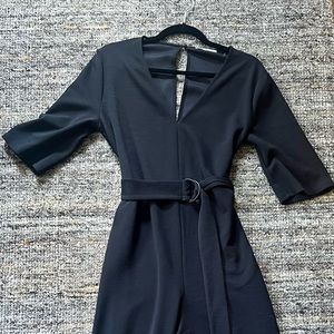 Zara basics size medium black jumpsuit